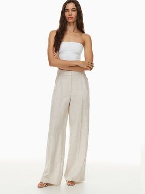 Wilfred The Effortless Pant Cruise Linen sz 2 wider summer